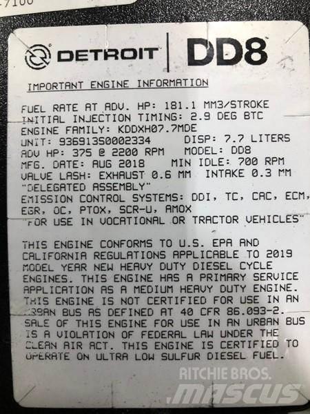 Detroit DD8 Κινητήρες