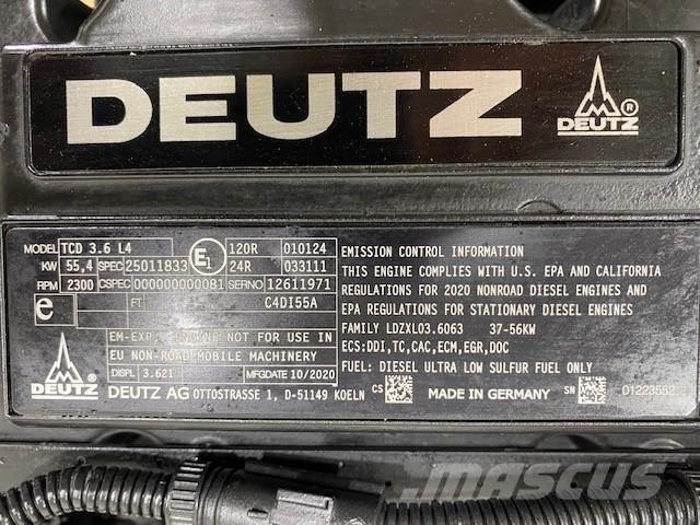 Deutz TCD3.6L4 Κινητήρες