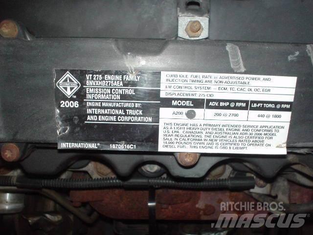 International VT275 Κινητήρες