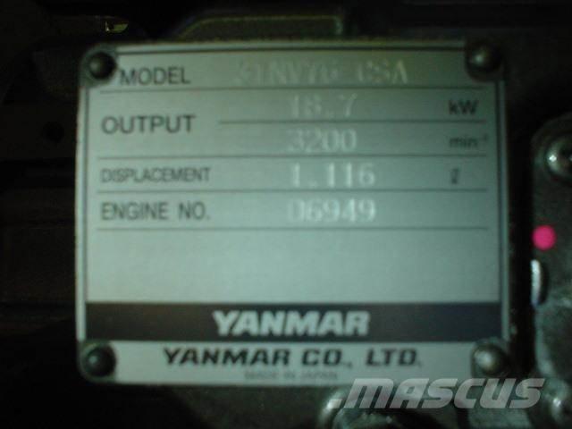Yanmar 3TNV76-CSA Κινητήρες