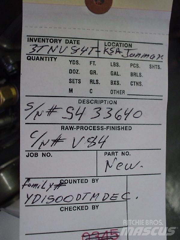 Yanmar 3TNV84T-BKSA Κινητήρες