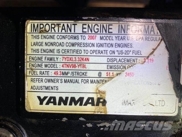 Yanmar 4TNV98-YTBL Κινητήρες