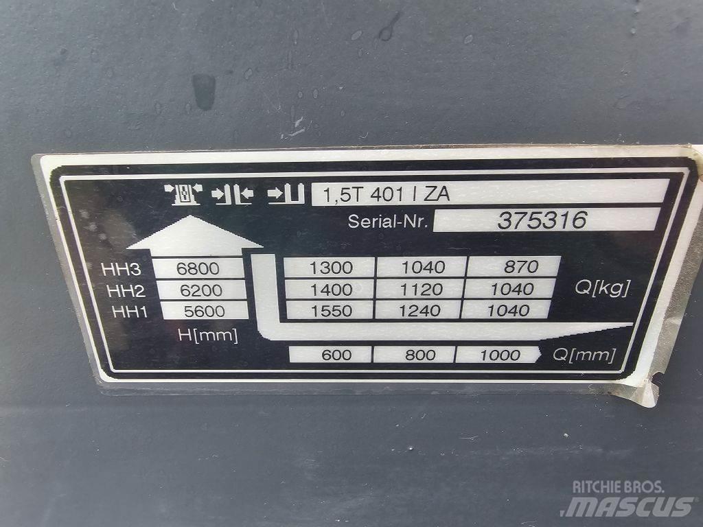 Jungheinrich ETVQ20 Ανυψωτικά στενών δρόμων 4 κατευθύνσεων