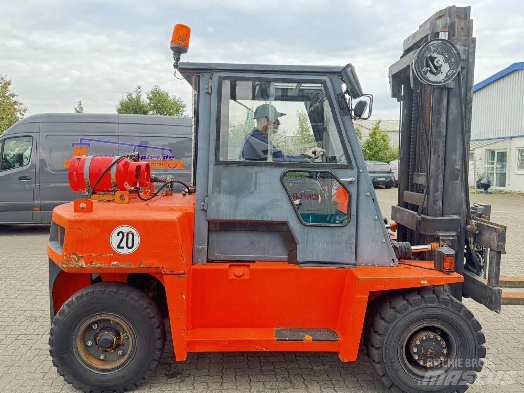 Komatsu FG60-5 Περονοφόρα ανυψωτικά κλαρκ με φυσικό αέριο LPG