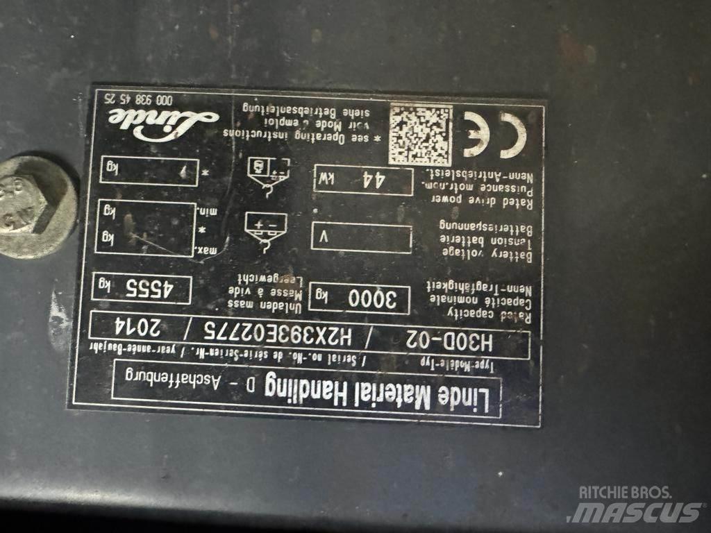 Linde H30D-02 Πετρελαιοκίνητα Κλαρκ