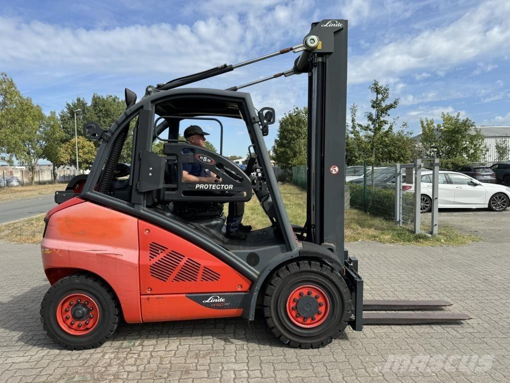 Linde H50T Περονοφόρα ανυψωτικά κλαρκ με φυσικό αέριο LPG