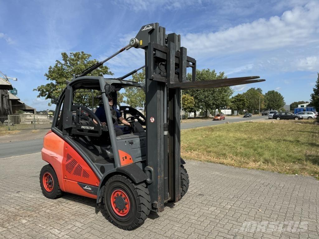 Linde H50T Περονοφόρα ανυψωτικά κλαρκ με φυσικό αέριο LPG