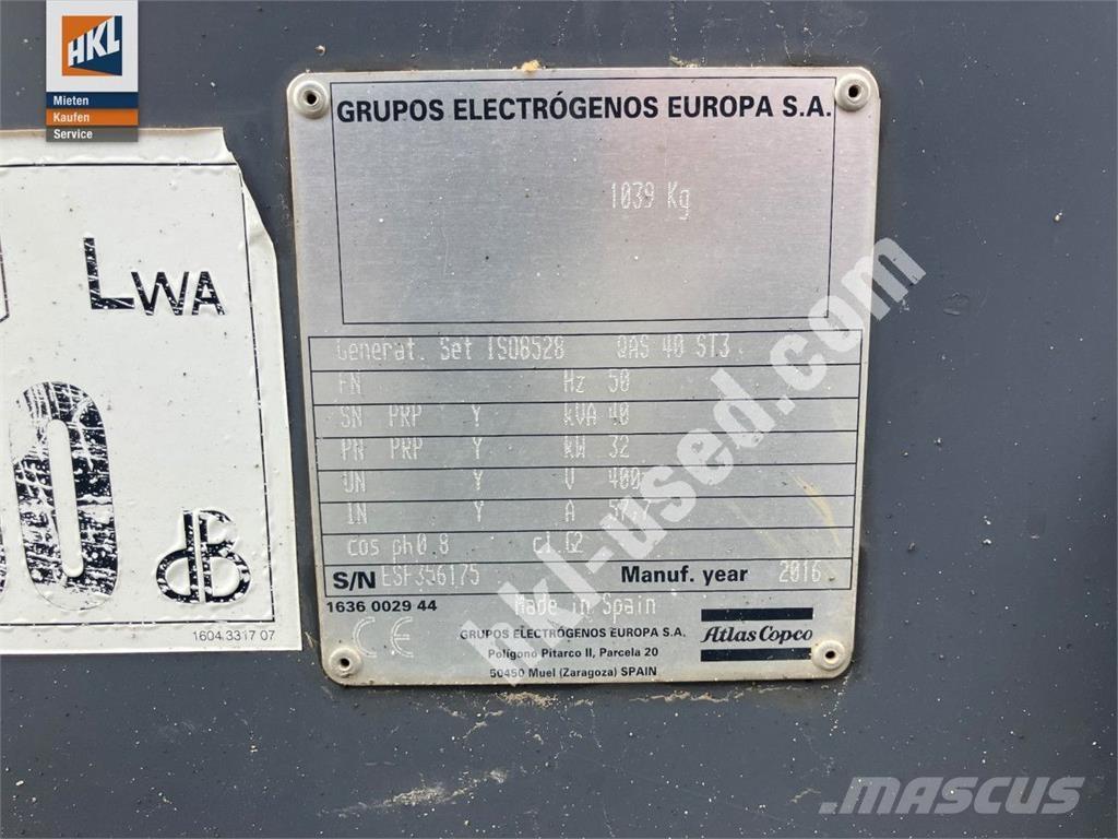 Atlas Copco QAS 40 KDS Άλλες γεννήτριες