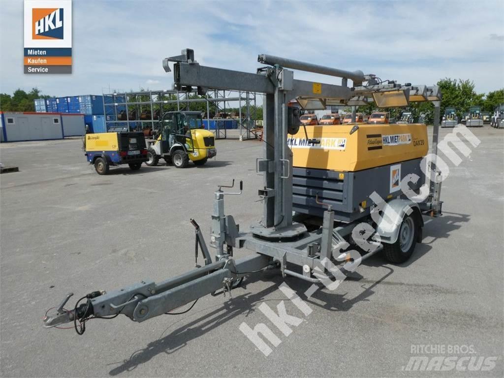 Atlas Copco QAX 20 DDLT Πύργοι προβολέων
