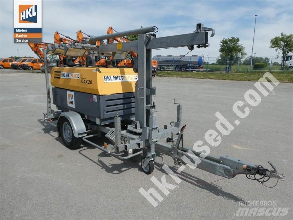Atlas Copco QAX 20 DDLT Πύργοι προβολέων