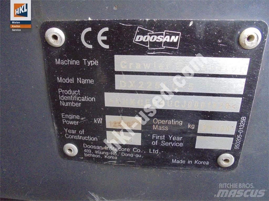 Doosan DX 225 LC-5 Εκσκαφείς με ερπύστριες