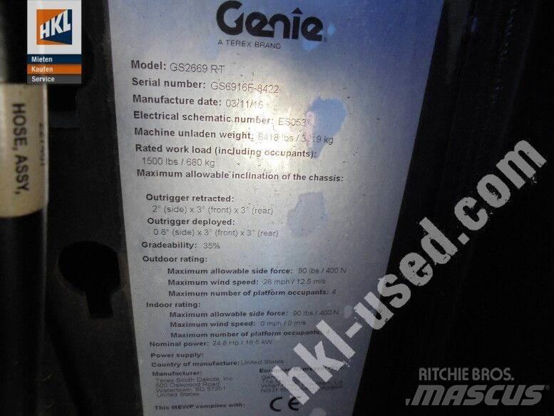 Genie GS 2669 RT Κατασκευές - Άλλα