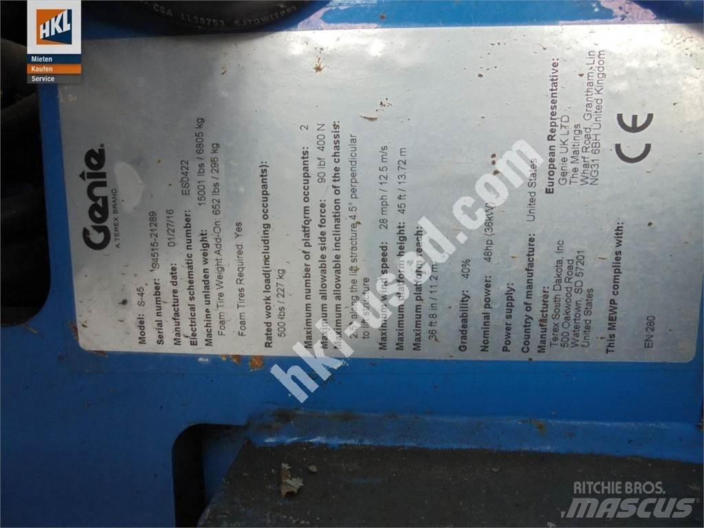 Genie S 45 Κατασκευές - Άλλα