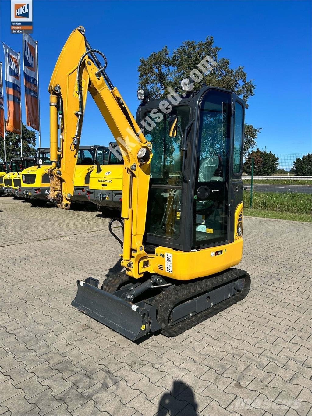 Komatsu PC 16 R-3HS Εκσκαφάκι (διαβολάκι) < 7t