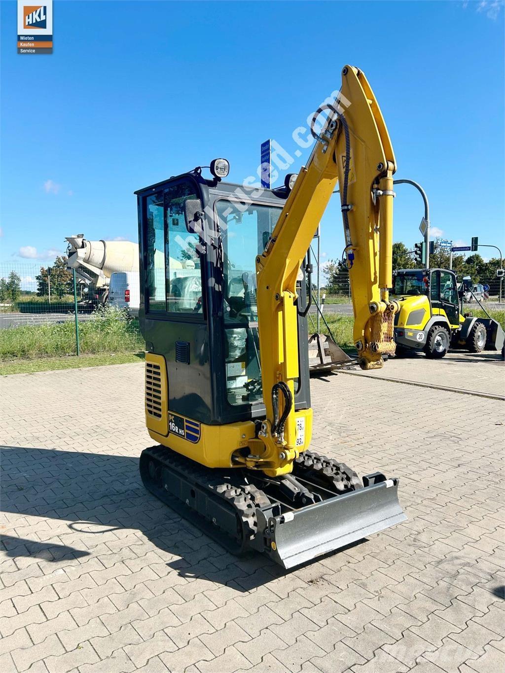 Komatsu PC 16 R-3HS Εκσκαφάκι (διαβολάκι) < 7t
