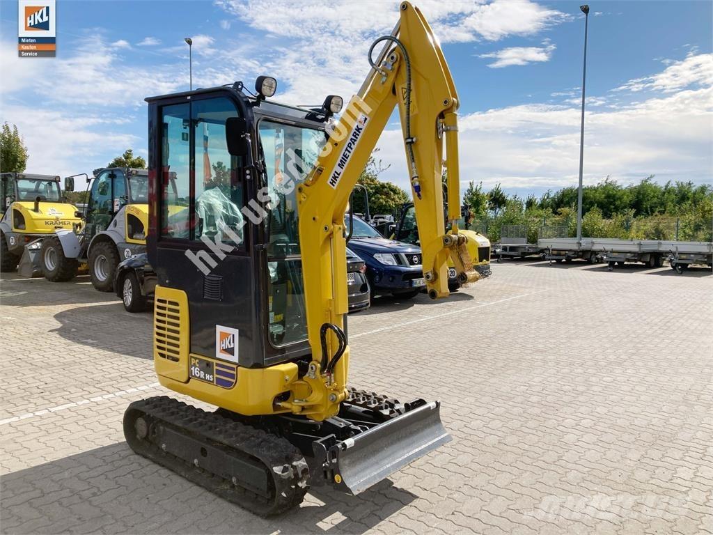 Komatsu PC 16 R-3HS Εκσκαφάκι (διαβολάκι) < 7t