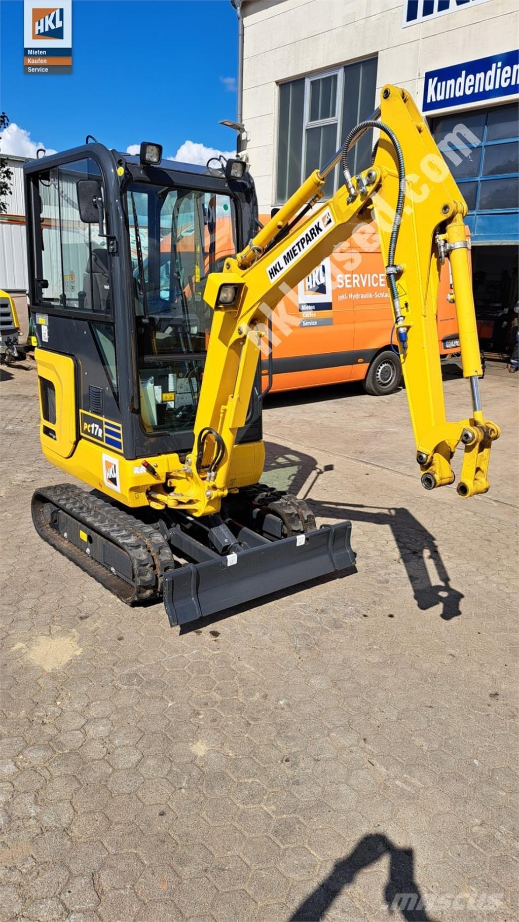 Komatsu PC 17 R-5 Εκσκαφάκι (διαβολάκι) < 7t