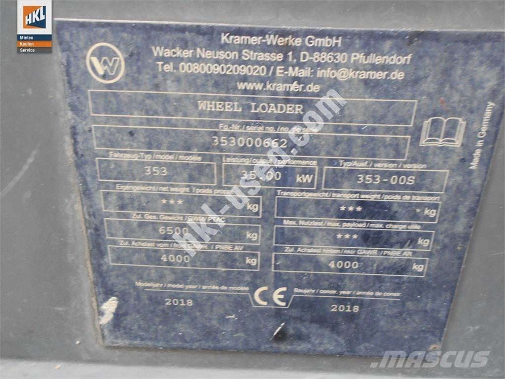 Kramer 5075 Φορτωτές με λάστιχα (Τροχοφόροι)