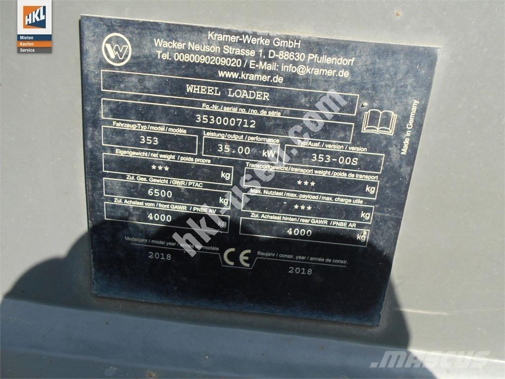 Kramer 5075 Φορτωτές με λάστιχα (Τροχοφόροι)