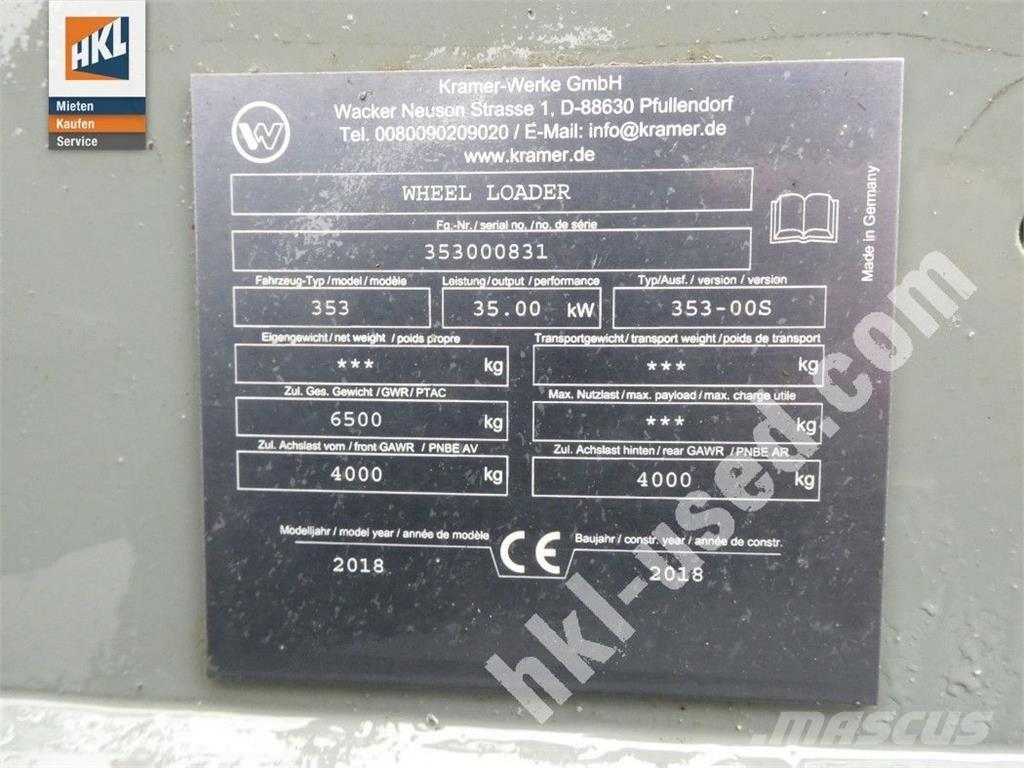 Kramer 5075 Φορτωτές με λάστιχα (Τροχοφόροι)