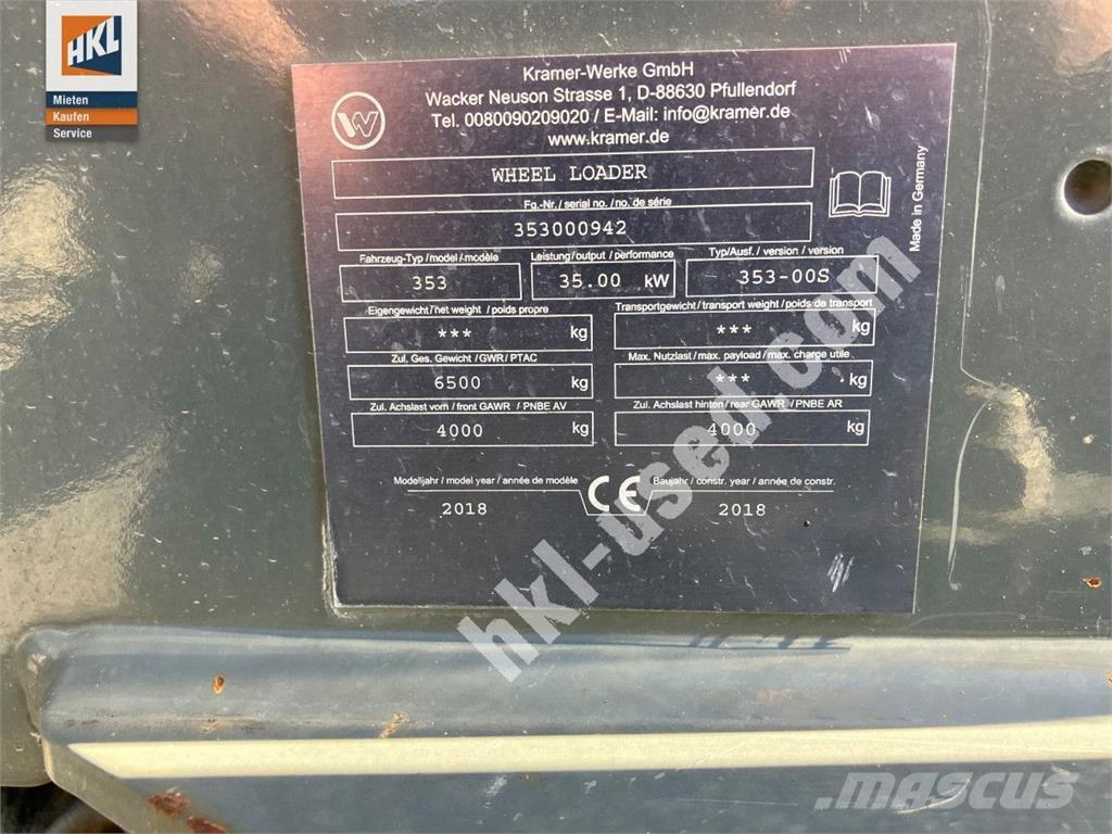 Kramer 5075 Φορτωτές με λάστιχα (Τροχοφόροι)