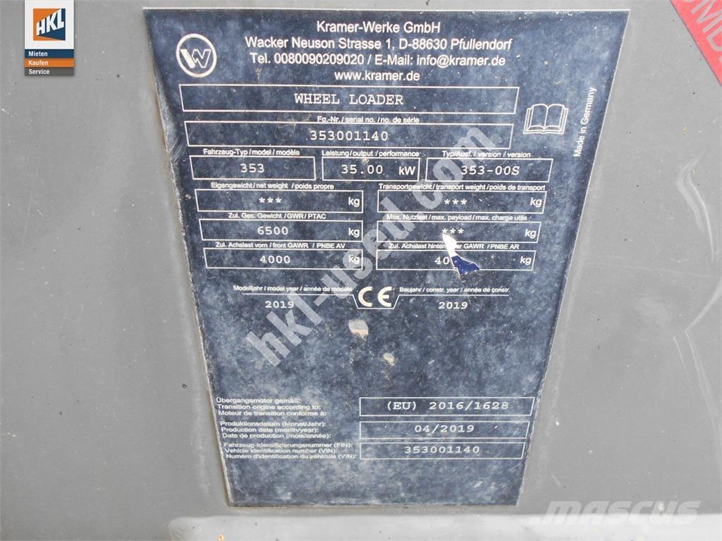 Kramer 5075 Φορτωτές με λάστιχα (Τροχοφόροι)