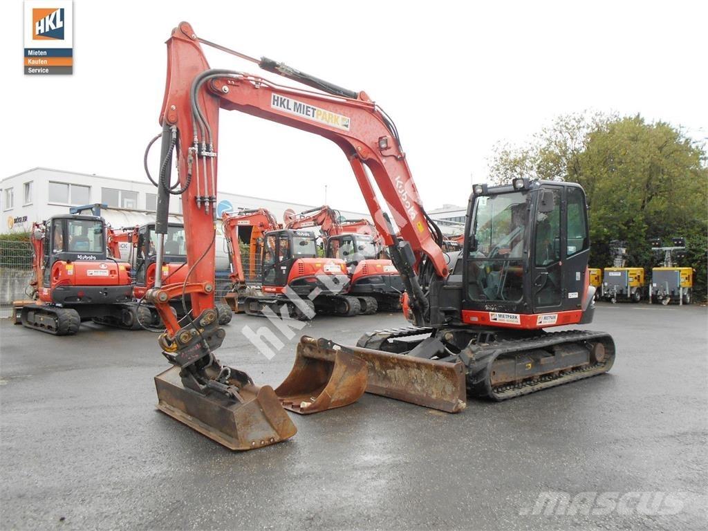 Kubota KX 080-4 Εκσκαφάκι (διαβολάκι) < 7t