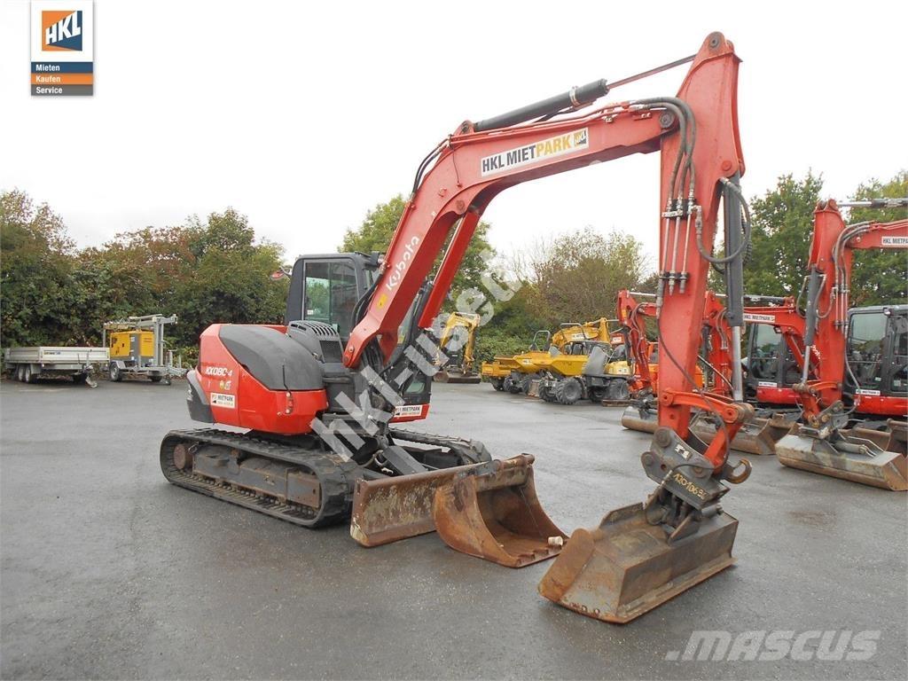 Kubota KX 080-4 Εκσκαφάκι (διαβολάκι) < 7t