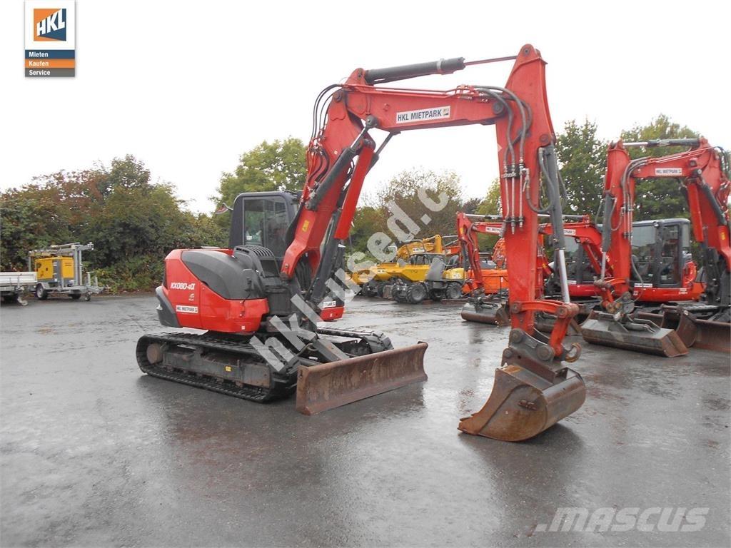Kubota KX 080-4 Εκσκαφάκι (διαβολάκι) < 7t