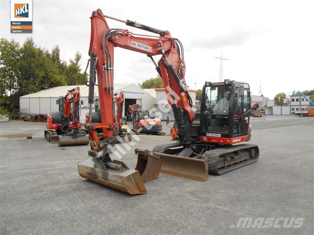 Kubota KX 080-4 Εκσκαφάκι (διαβολάκι) < 7t