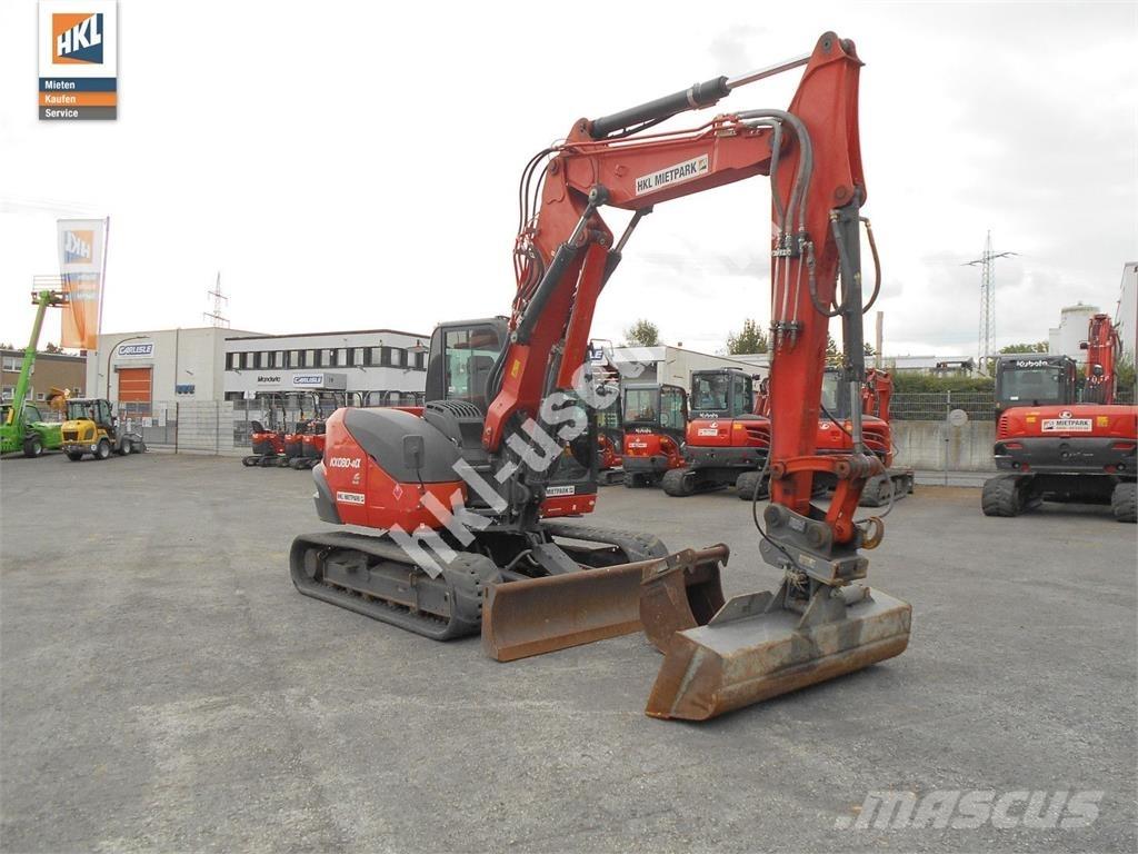 Kubota KX 080-4 Εκσκαφάκι (διαβολάκι) < 7t