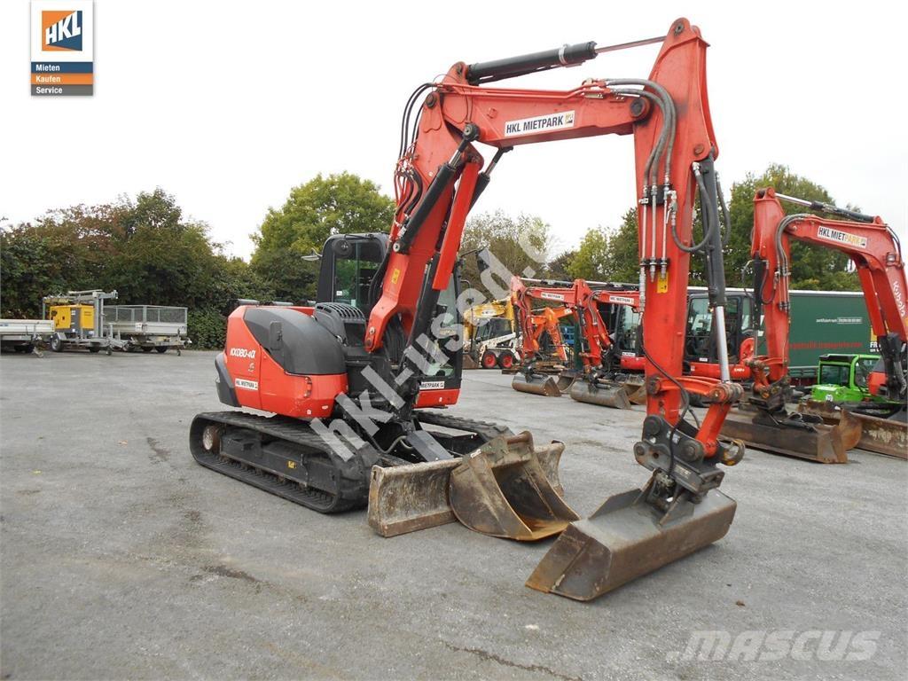 Kubota KX 080-4 Εκσκαφάκι (διαβολάκι) < 7t