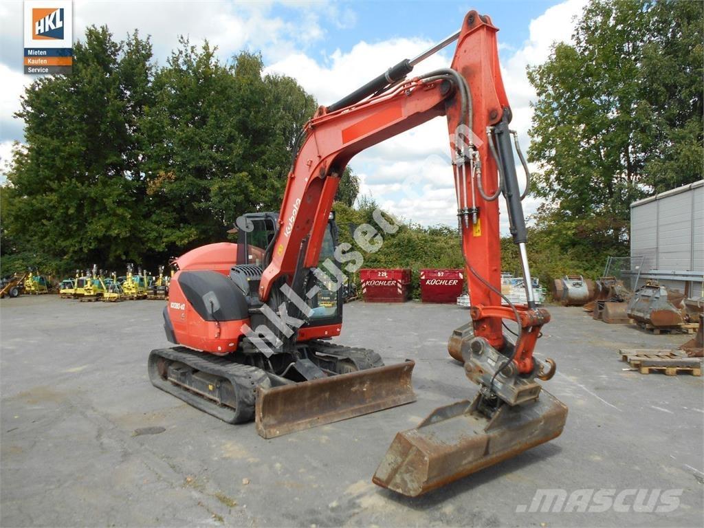Kubota KX 080-4 Εκσκαφάκι (διαβολάκι) < 7t