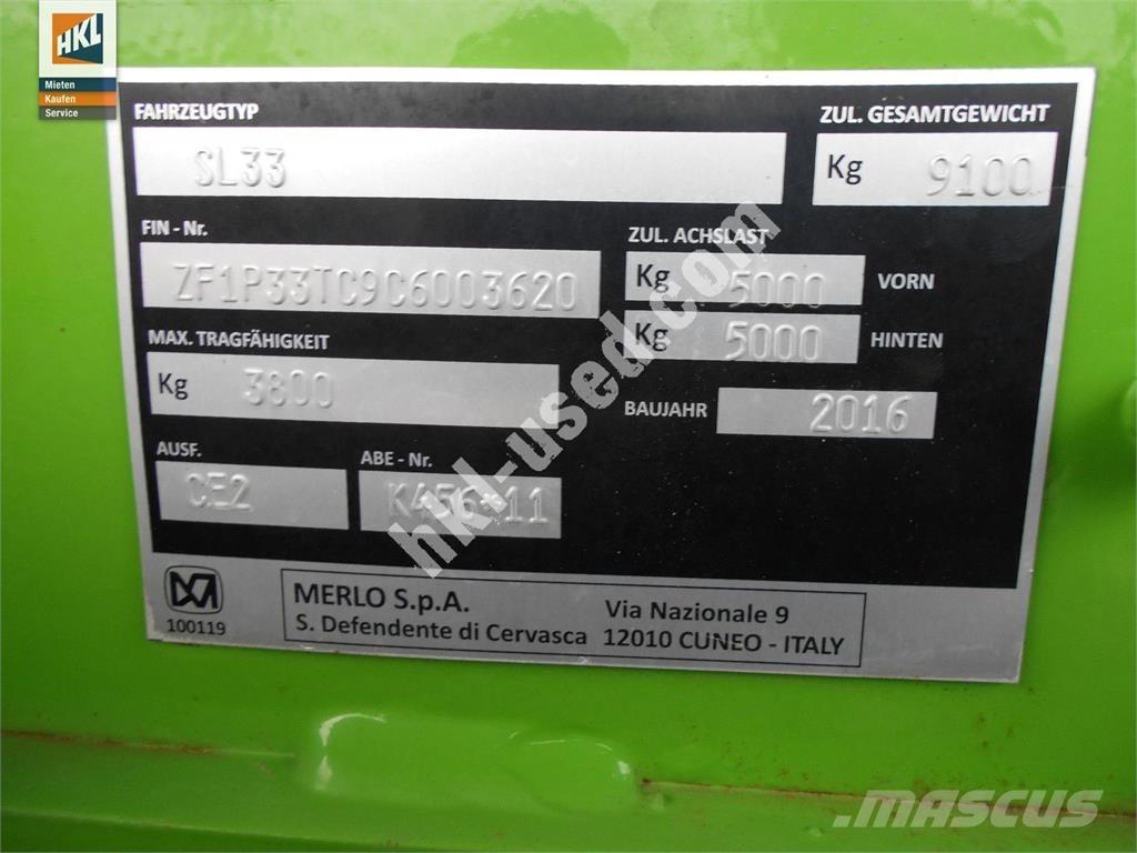 Merlo P 38.13 Τηλεσκοπικοί ανυψωτές