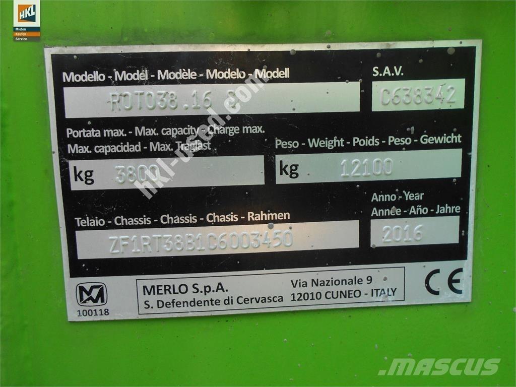 Merlo ROTO 38.16 S Τηλεσκοπικοί ανυψωτές