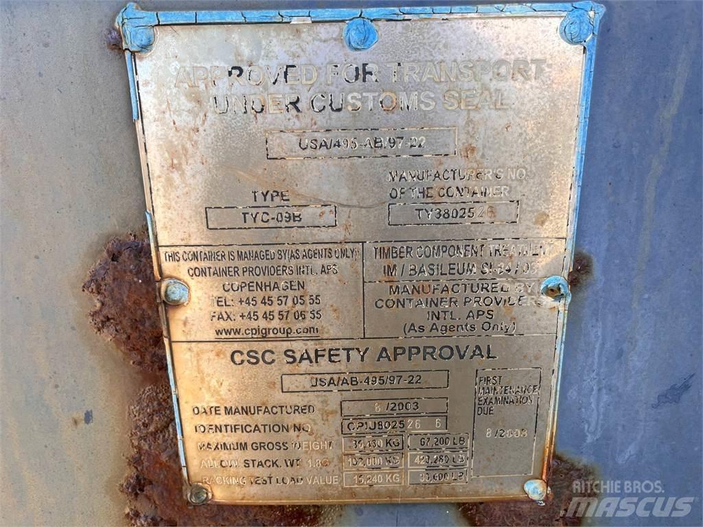  20FT Container Container αποθήκευσης