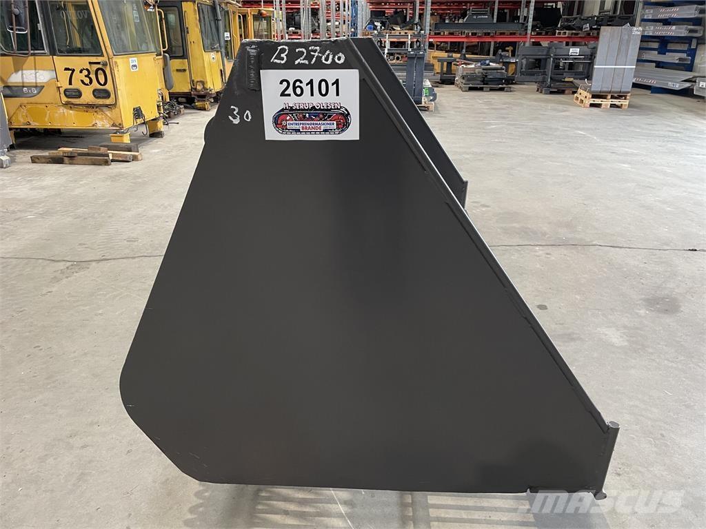  2700 mm Ribbeskovl Κουβάδες