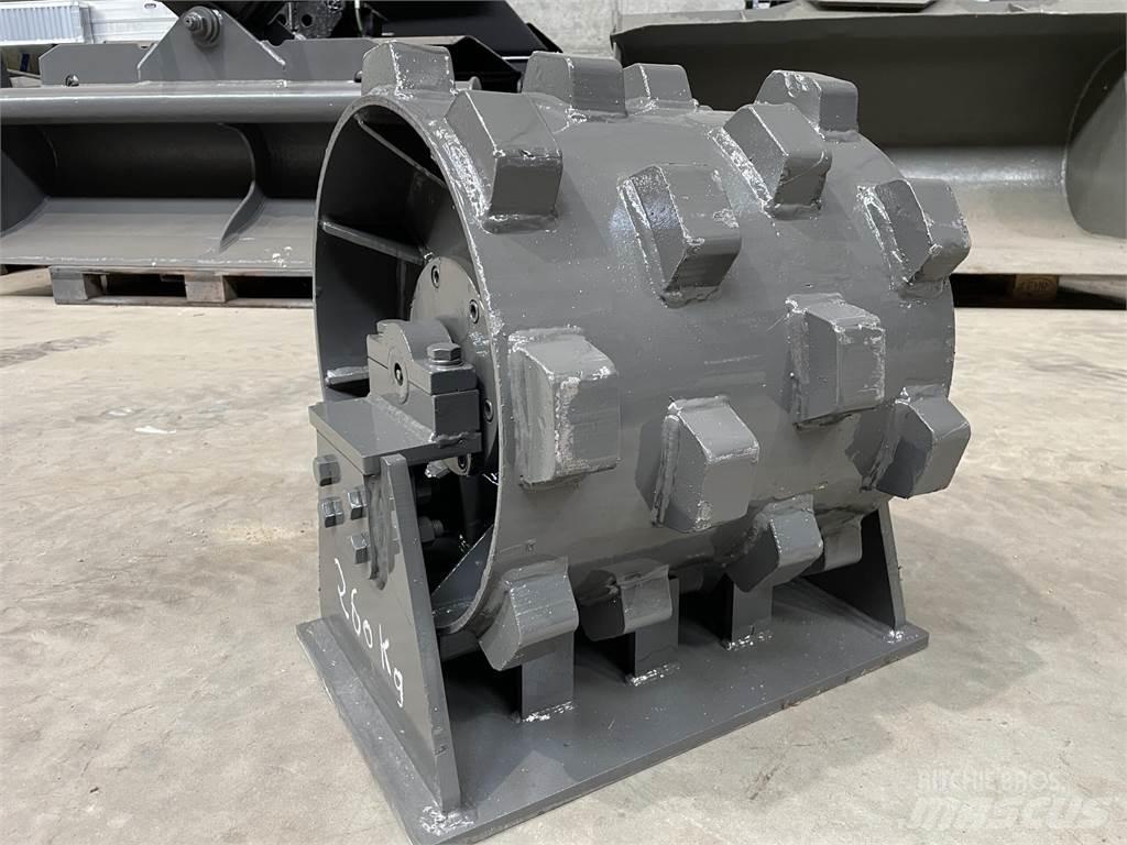  450 mm kompaktorhjul Κύλινδροι με επίσωτρα με αέρα