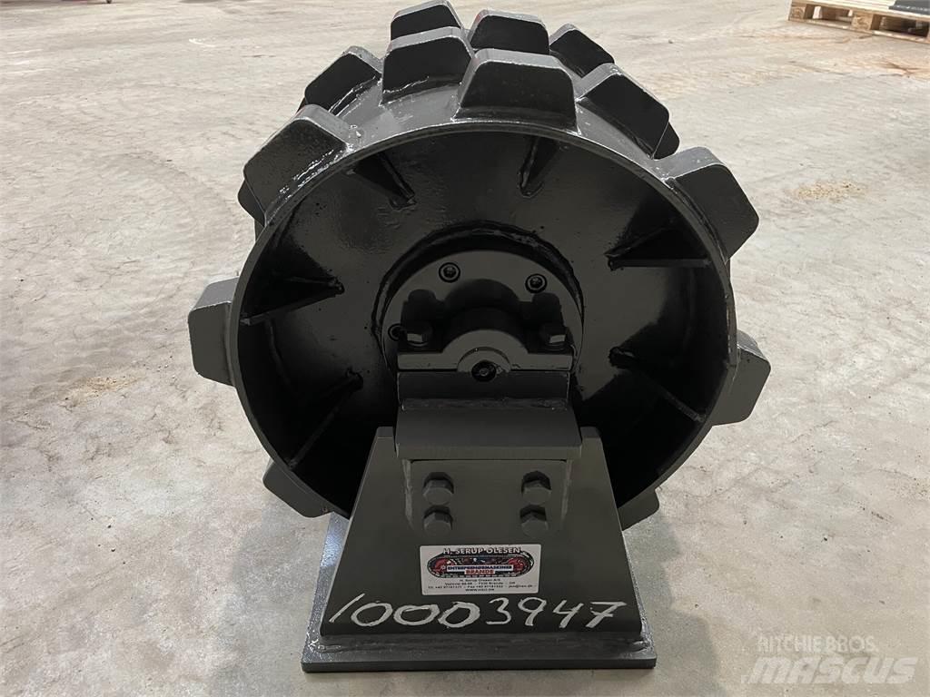  450 mm kompaktorhjul Κύλινδροι με επίσωτρα με αέρα