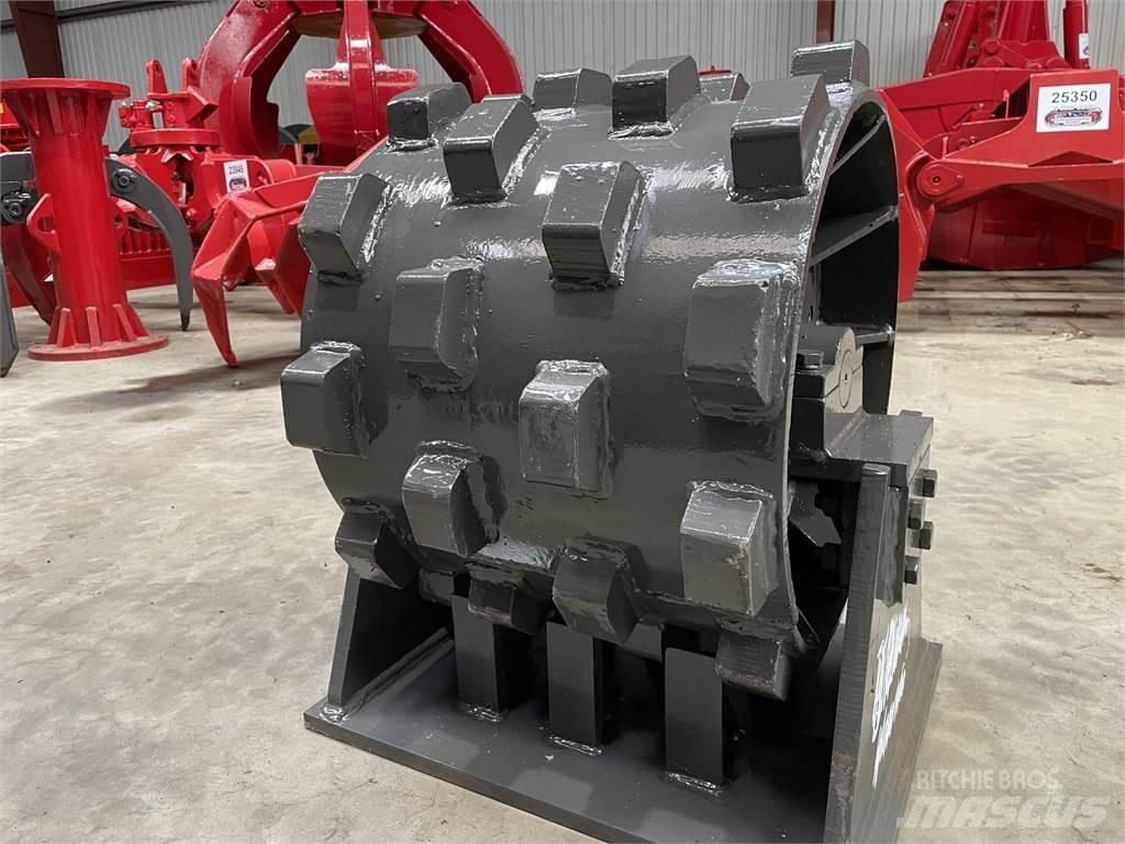  450 mm kompaktorhjul Κύλινδροι με επίσωτρα με αέρα