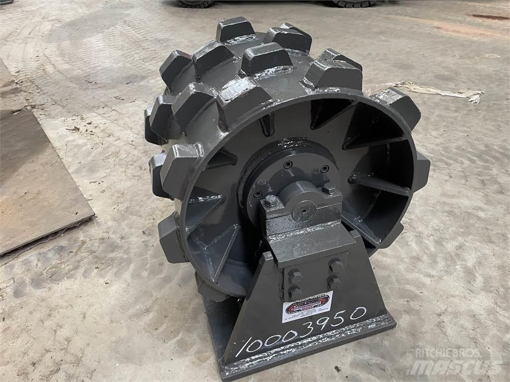  450 mm kompaktorhjul Κύλινδροι με επίσωτρα με αέρα