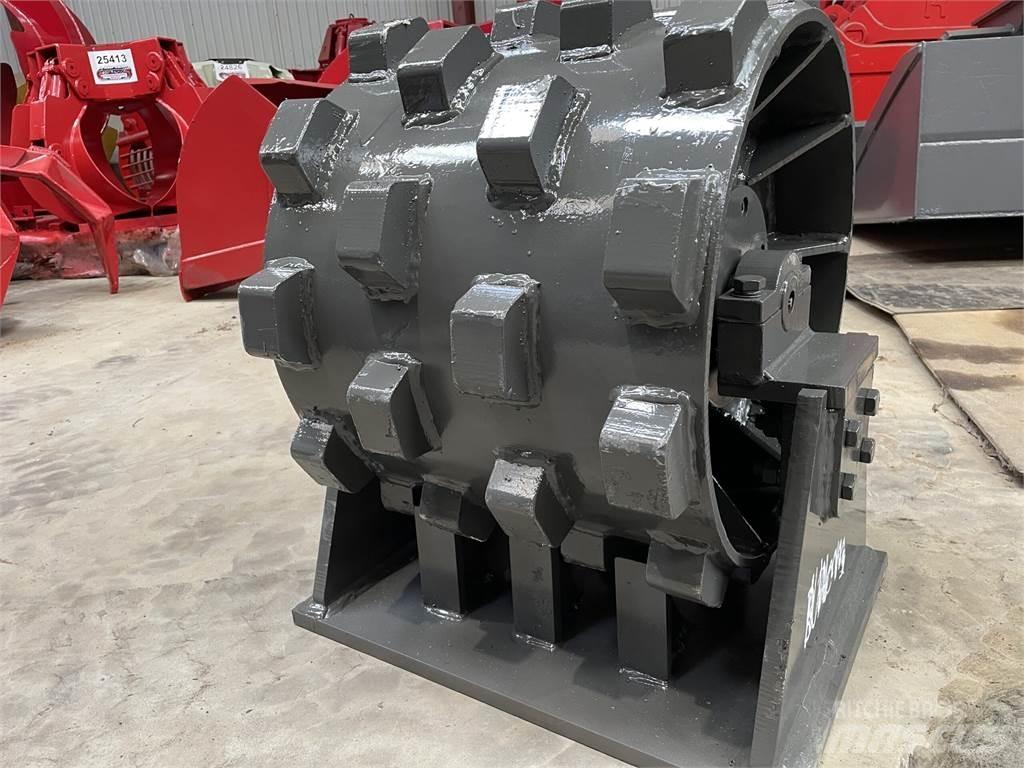  450 mm kompaktorhjul Κύλινδροι με επίσωτρα με αέρα