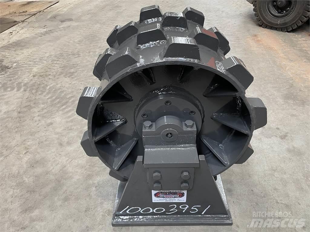  450 mm kompaktorhjul Κύλινδροι με επίσωτρα με αέρα