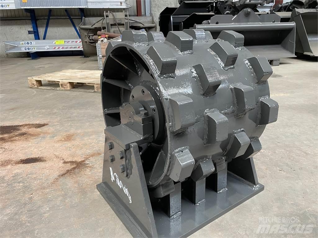  450 mm kompaktorhjul Κύλινδροι με επίσωτρα με αέρα