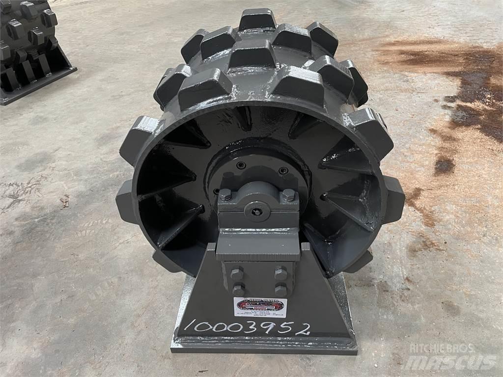  450 mm kompaktorhjul Κύλινδροι με επίσωτρα με αέρα