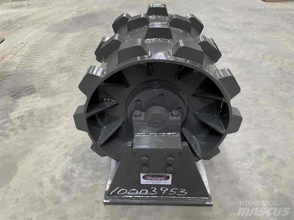  450 mm kompaktorhjul Κύλινδροι με επίσωτρα με αέρα