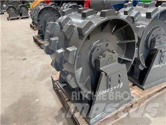  470 mm Kompaktorhjul Κύλινδροι με επίσωτρα με αέρα