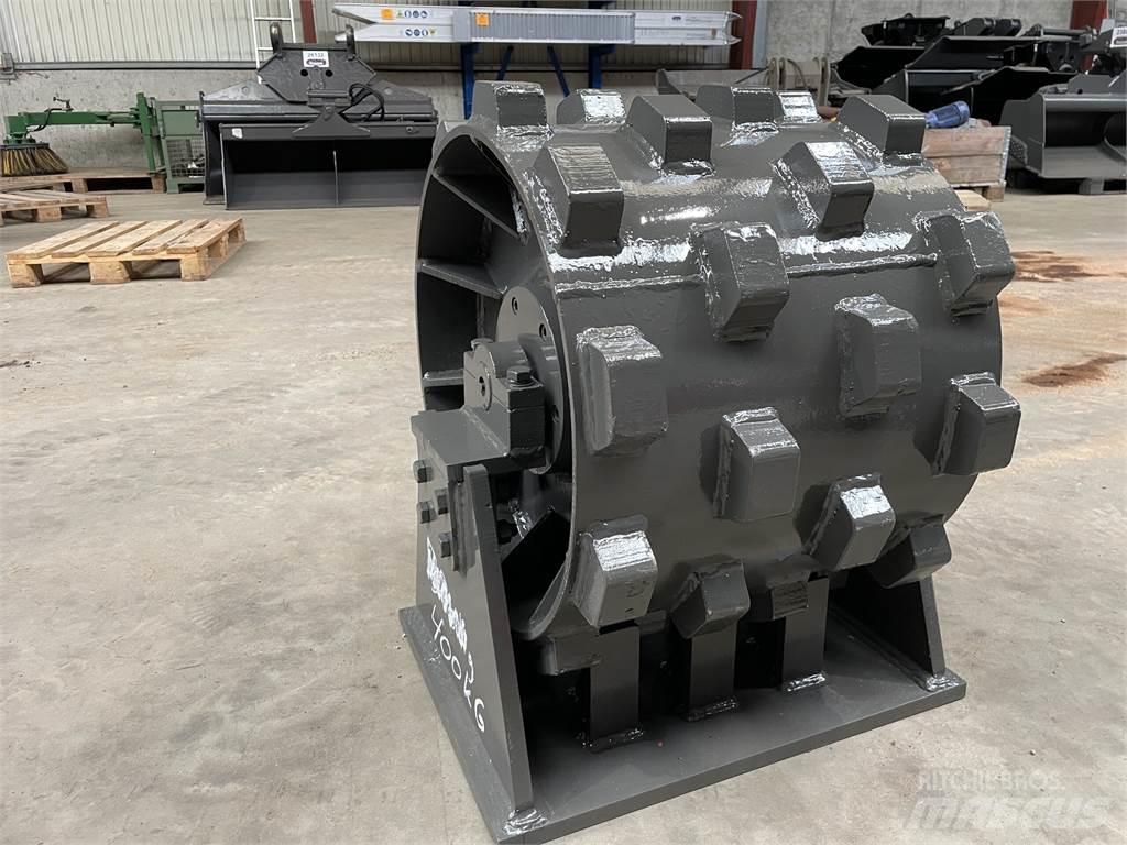  470 mm kompaktorhjul Κύλινδροι με επίσωτρα με αέρα