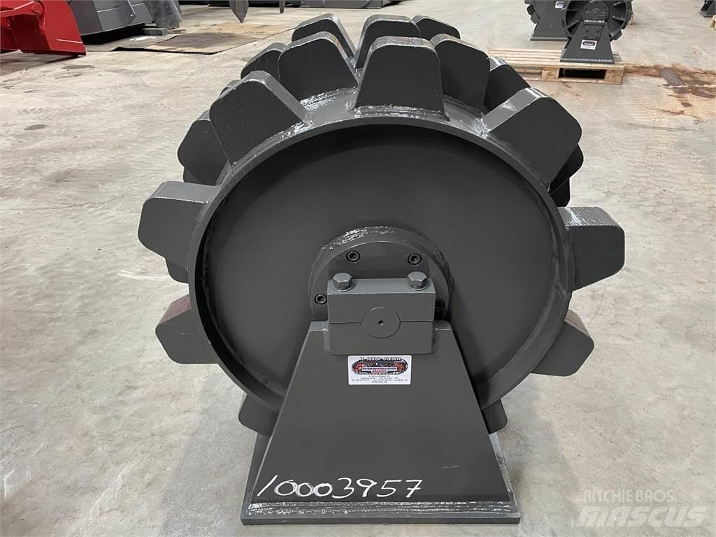  570 mm kompaktorhjul Κύλινδροι με επίσωτρα με αέρα