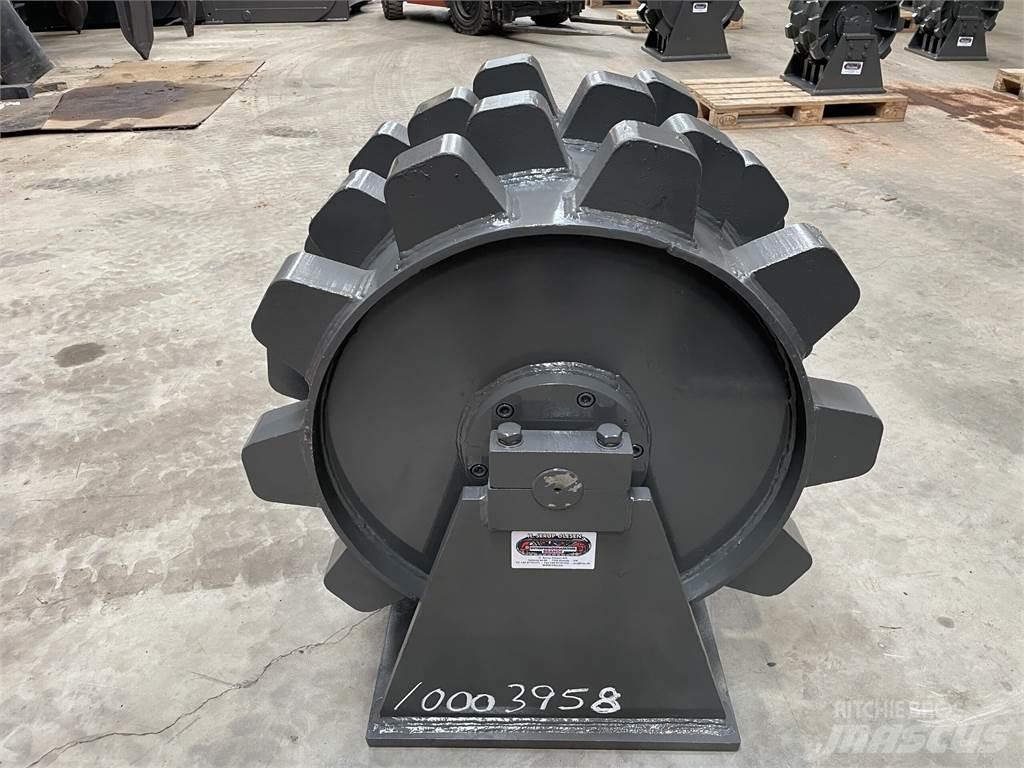  570 mm kompaktorhjul Κύλινδροι με επίσωτρα με αέρα